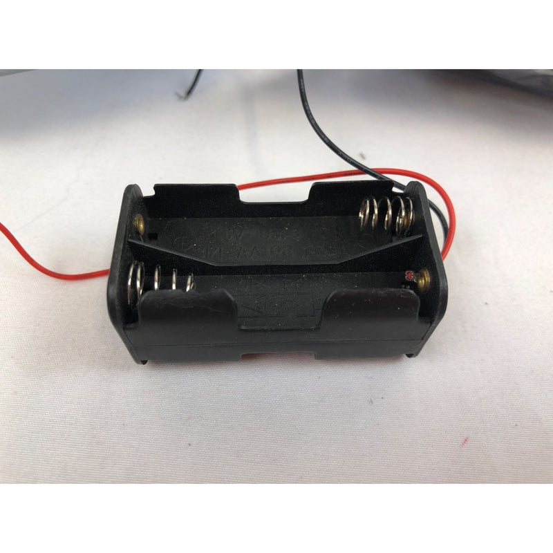 5 Pieces AA Square Battery Holder with Wire Leads