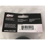 Losi Front Mounted Tires, 2 Pack, Chrome, LOSB1950