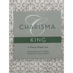 King, Lisbon Linon, Charisma Sheet Set
