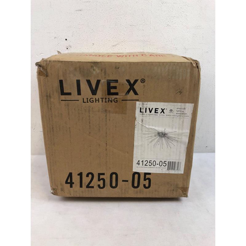 Livex Lighting - Utopia - 4 Light Flush Mount in Mid Century Modern Style - 20
