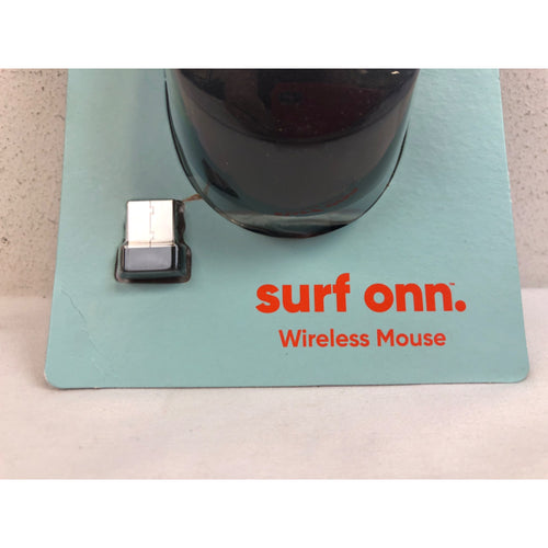 onn. Wireless Computer Mouse with Nano Receiver, 1600 DPI