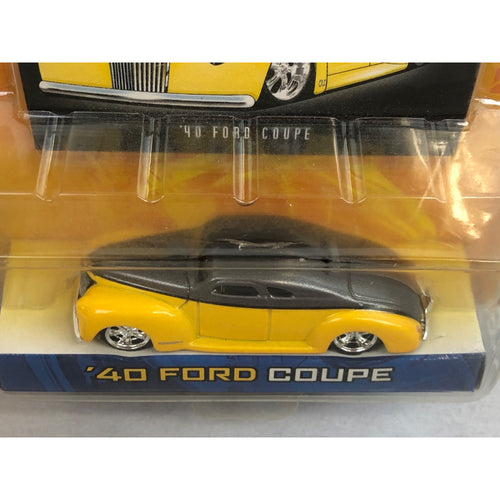Jada Toys Dub City 1:64 Die Cast 2004 - Yellow/Gray '40 Ford Coupe 080