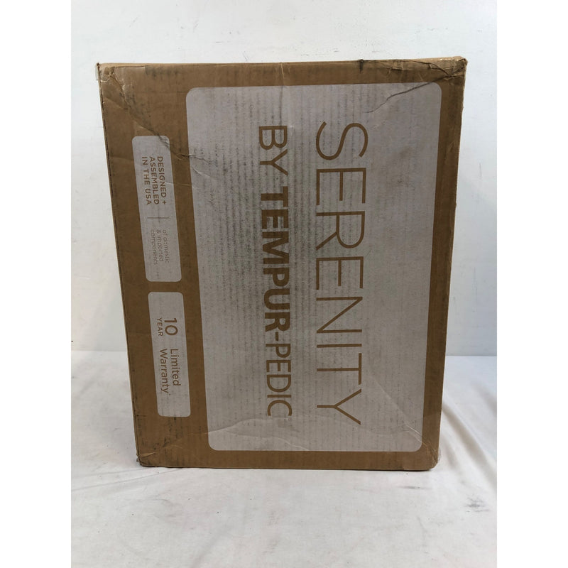Queen, Serenity by Tempur-Pedic 3in Cooling Memory Foam Mattress Topper