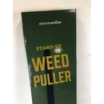Stand Up Weed Puller Tool with Long Bamboo Handle