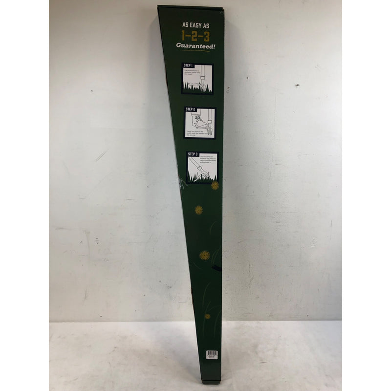 Stand Up Weed Puller Tool with Long Bamboo Handle