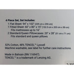 Queen, White, Molecule Performance Sheet Set