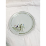 5-Buchan Portobello Stoneware Thistle 10 1/2" Dinner Plates Scotland