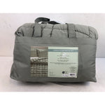 Queen, Sage Green, Laurel 3-piece Puff Comforter Set