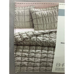 Queen, Sage Green, Laurel 3-piece Puff Comforter Set