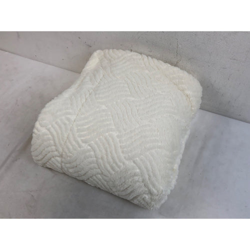 Life Comfort Ultimate Faux Fur Throw, Cream