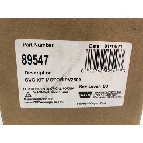 WARN Motor Service Kit, PV2500, 89547