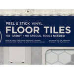 FloorPops Leyton 12 in. x 12 in. Peel and Stick Virgin Vinyl Floor Tiles, 10ct