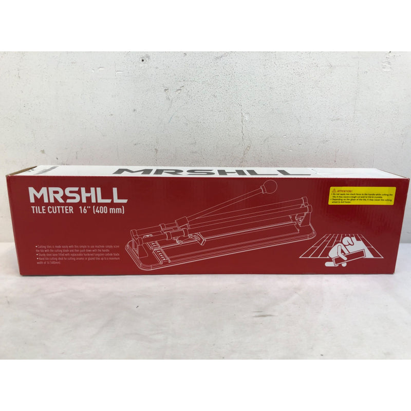 16 Inch Manual Tile Cutter, Porcelain Ceramic Tile, Tungsten Carbide Wheel