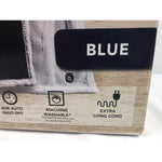 Blue, Berkshire Life Heated Throw