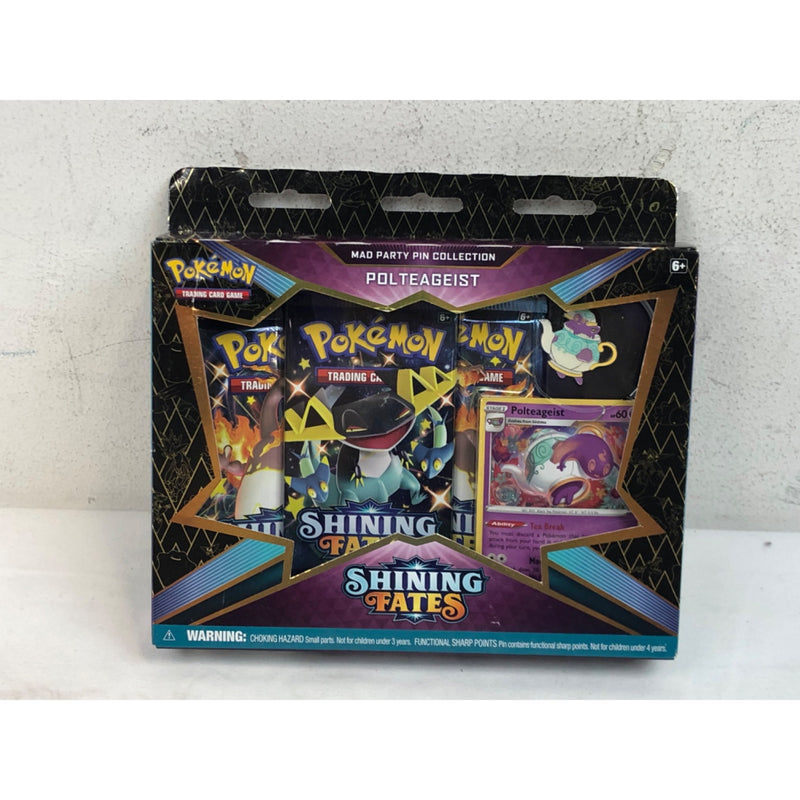 Pokemon TCG, Shining Fates, Mad Party Pin Collection Polteageist