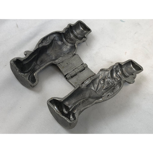 Tom Thumb Bride Barnum & Bailey 1148 Vintage Pewter Ice Cream Mold Broken Hinge