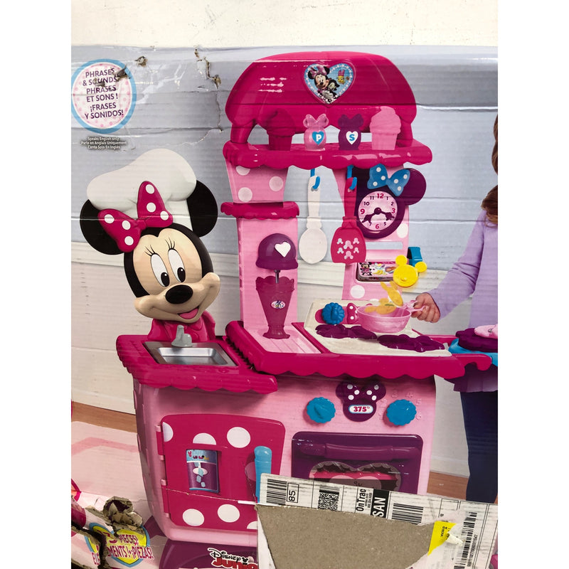 Disney Junior Minnie Mouse Flipping Fun Pretend Play Kitchen Set