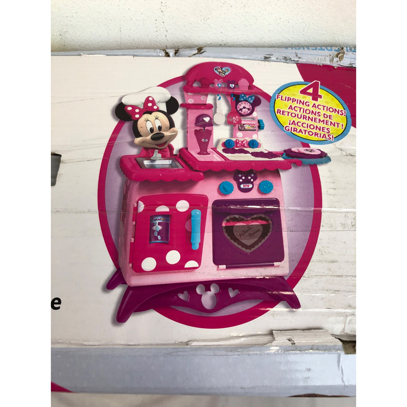 Disney Junior Minnie Mouse Flipping Fun Pretend Play Kitchen Set