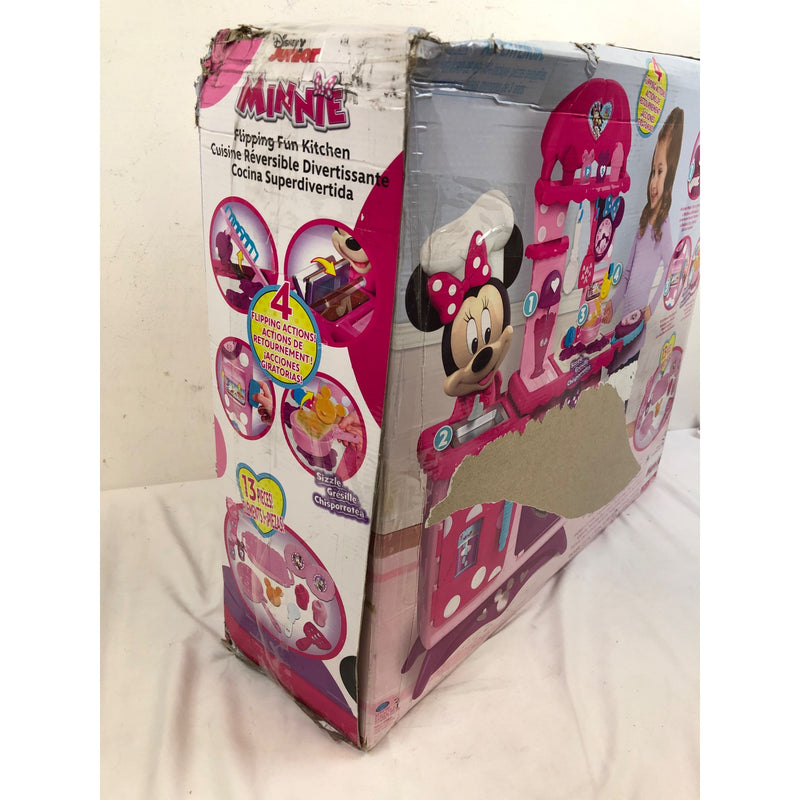 Disney Junior Minnie Mouse Flipping Fun Pretend Play Kitchen Set