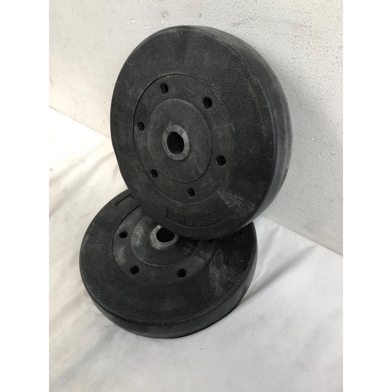 Athletic Works 15 lb Standard Vinyl Weight Set of 2