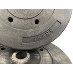 Athletic Works 15 lb Standard Vinyl Weight Set of 2