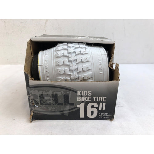 Bell Kids Bike Tire, 16in White Tire