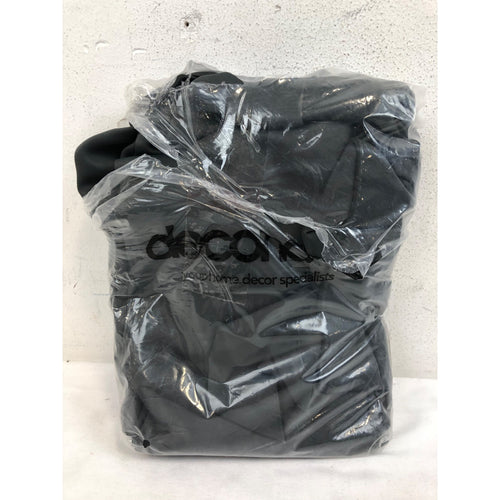 Deconovo Gray Curtains for Kitchen Grommet, 52x45, Gray, 2 Panels