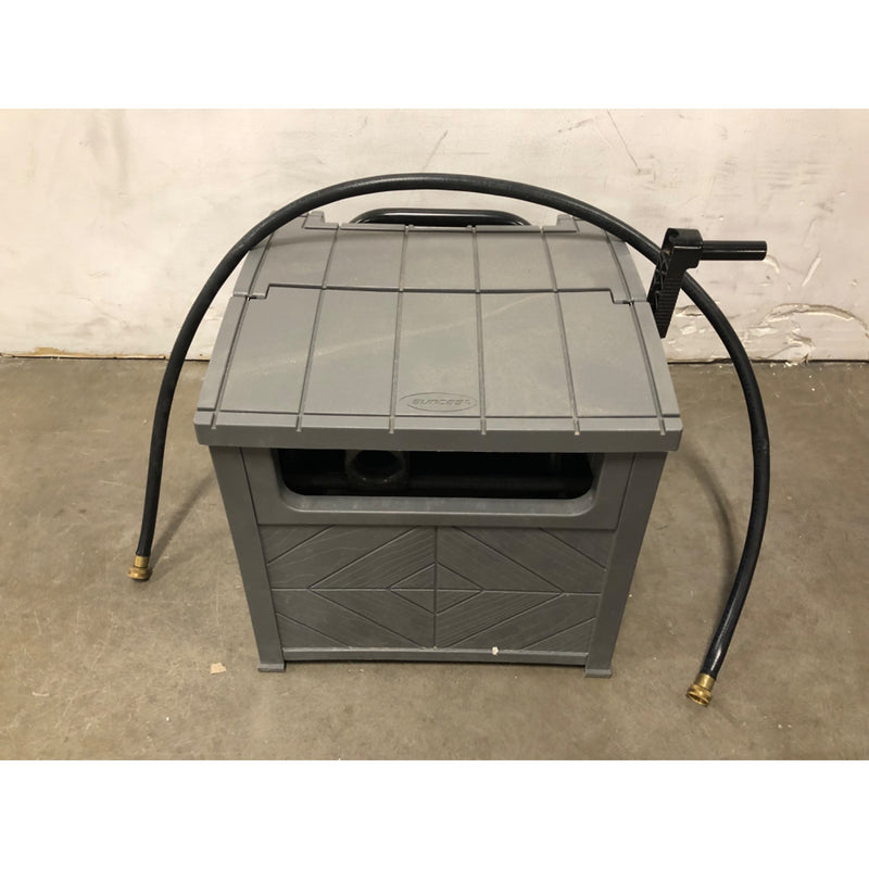 Suncast Smart Tube Hose Hideaway with Brass Connections