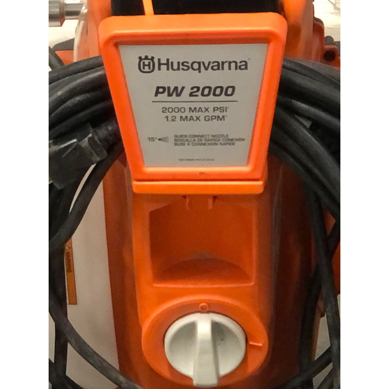 Husqvarna 2000 PSI Electric Pressure Washer