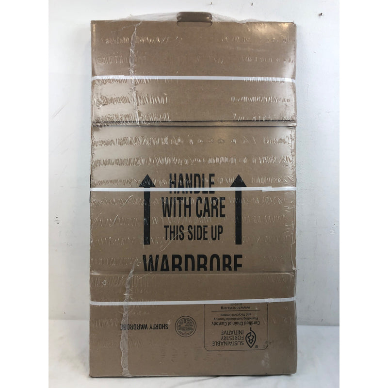 UBoxes Shorty Wardrobe Moving Box (1 Piece) 20in x 20in x 34in