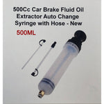 500Cc Car Brake Fluid Oil Extractor Auto Change Syringe with Hose