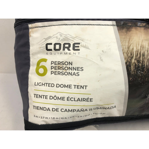CORE 6-person Lighted Dome Tent