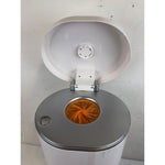 Munchkin STEP Diaper Pail, Powered by Arm & Hammer, White
