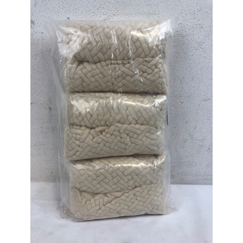 Smiry Dining Chair Seat Covers Stretch Jacquard Chair Slipcover, Set of 6, Beige