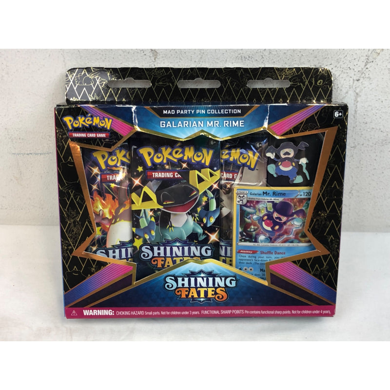 Pokemon TCGShining FatesMad Party Pin Collection, Galarian Mr. Rime
