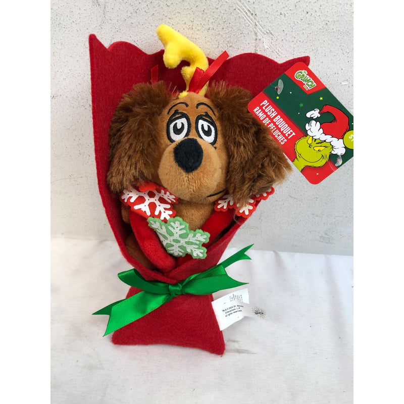Dr. Seuss, How the Grinch Stole Christmas Max Bouquet, 10 inches Tall, Plush