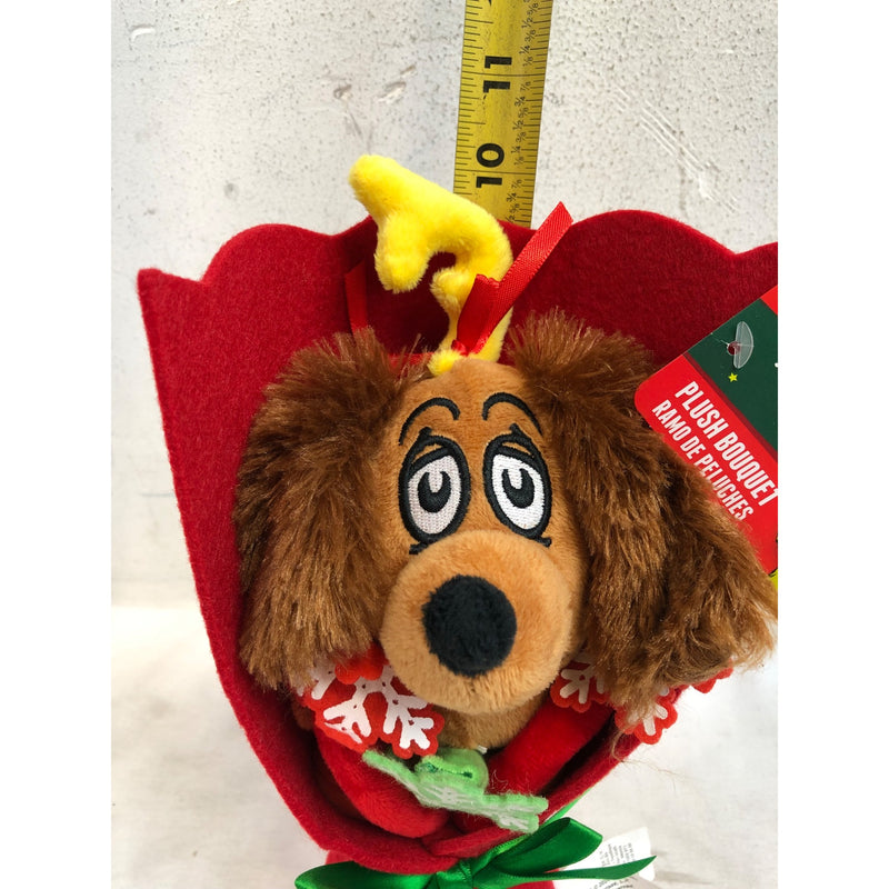 Dr. Seuss, How the Grinch Stole Christmas Max Bouquet, 10 inches Tall, Plush