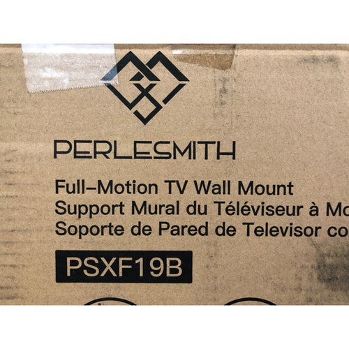 Perlesmith Full Motion TV Wall Mount Bracket for 42 to 90 inch TVs, Up To 150lbs