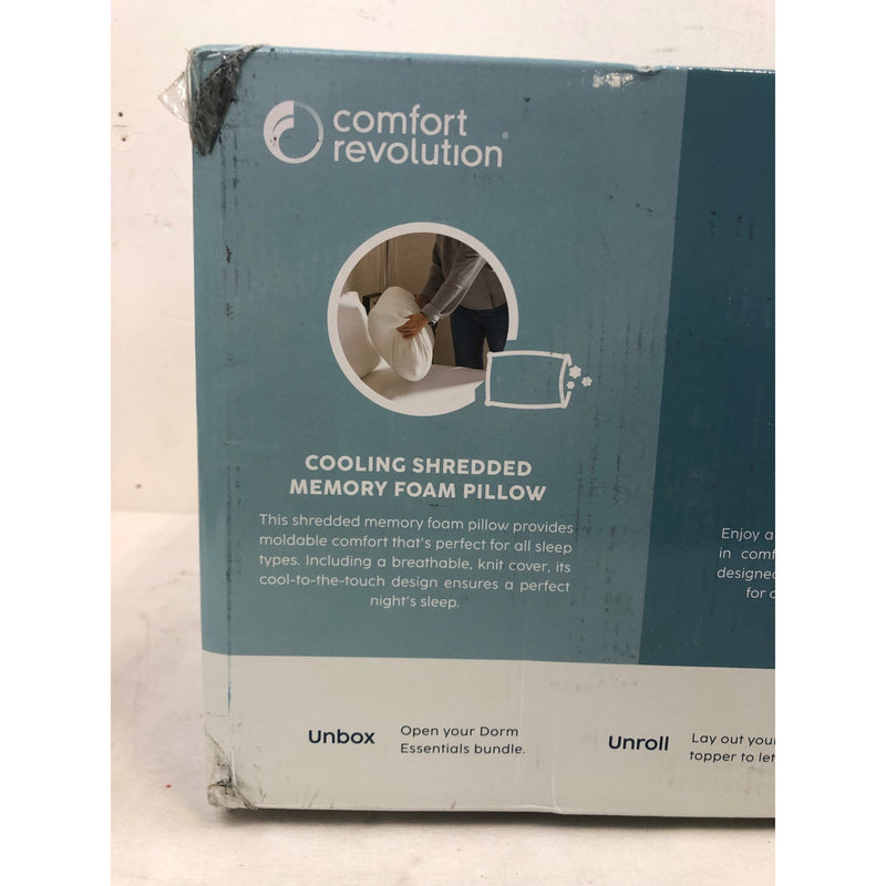 Comfort Revolution Dorm Essentials Twin XL Sleep Bundle