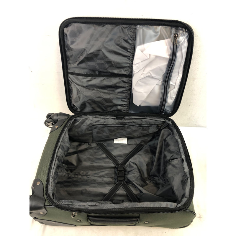 American Tourister Cargo Max 21in Softside Carry-on Spinner Luggage, Olive