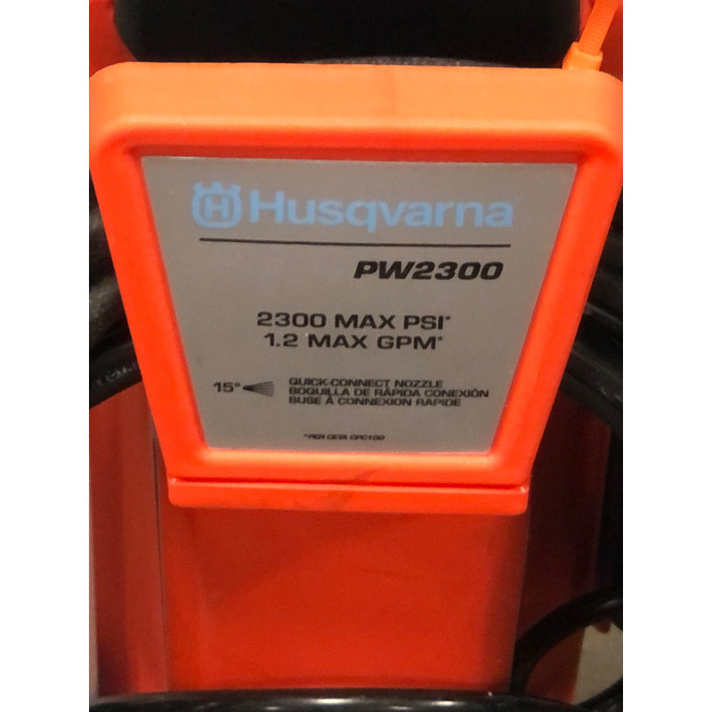 HUSQVARNA 2300 PSI Electric Pressure Washer