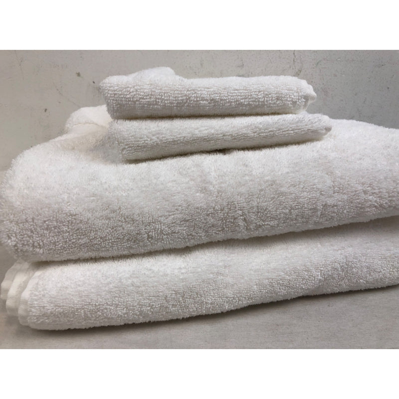 White, Authentic Hotel and Spa Turkish Cotton 6-piece Towel Set