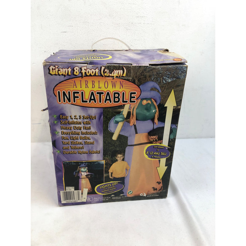 Gemmy Airblown Halloween Inflatable, 8ft Tall, Witch