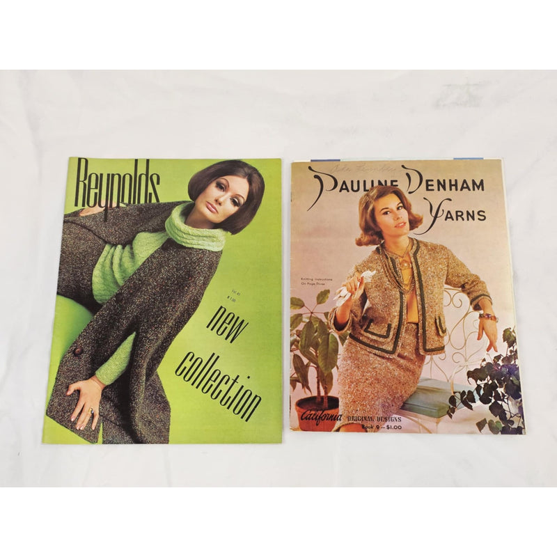 Reynolds & Pauline Denham Yarns Knit Crochet Pattern Magazine