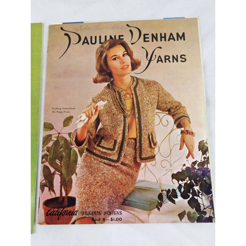 Reynolds & Pauline Denham Yarns Knit Crochet Pattern Magazine