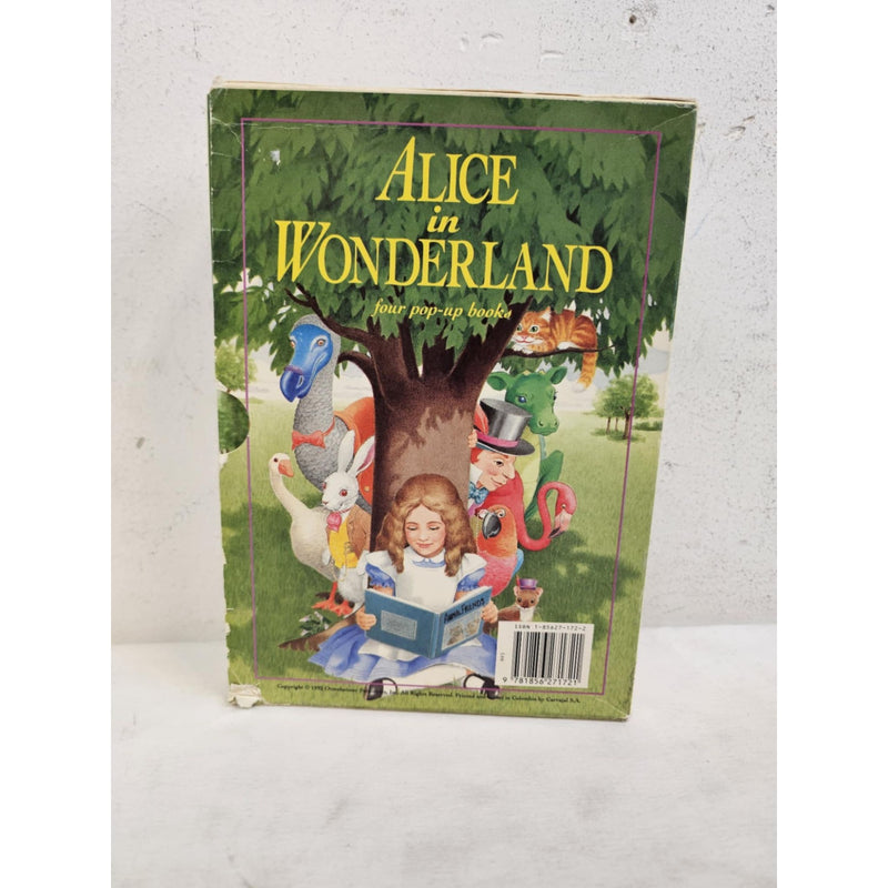 Alice in Wonderland, Four Pop-up Books, Treasury Collection