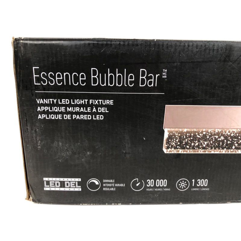Artika Essence Bubble Bar Vanity Light Fixture, Chrome