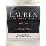 Lauren Ralph Lauren Waller Blackout Back Tab/Rod Pocket Single Curtain Panel