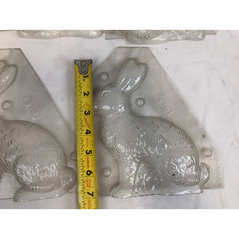 Tomric Plastics Hard Plastic Assorted Bunny Molds