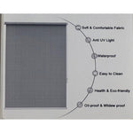 Keego No Drilling Roller Shade Window Blinds, Gray, 51in x 44in